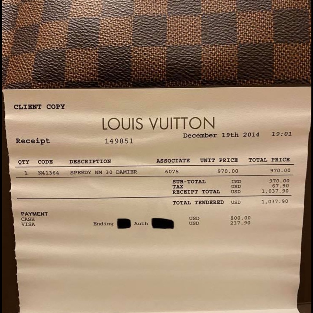 Louis Vuitton Speedy 30 Ebene - Picture 2 of 8